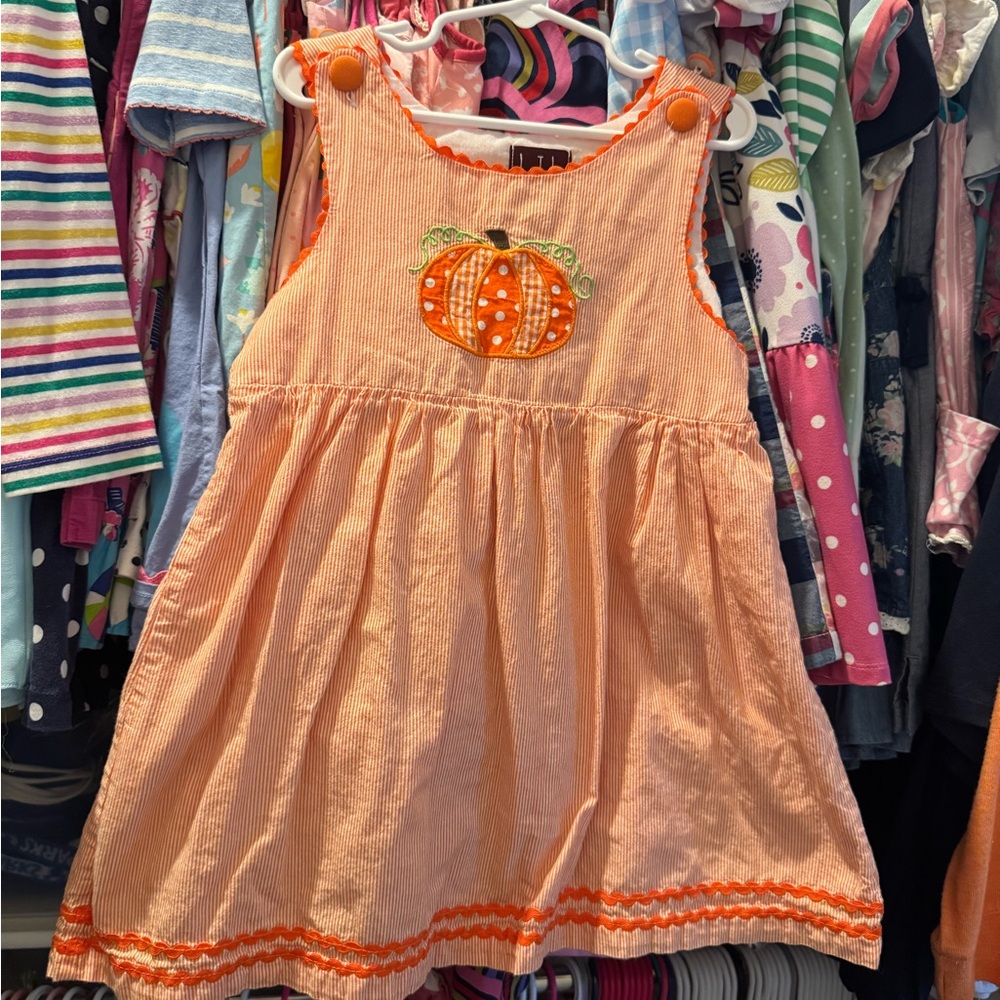 Lil Cactus pumpkin dress